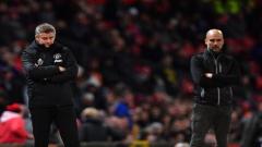 Ole Gunnar Solskjaer and Pep Guardiola